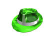 Green Sparkle Time Fedora