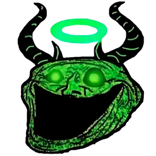 SIGMA MANGO TROLLFACE GREEN SIGMA FACE